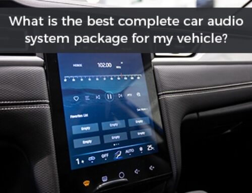 What is the best complete car audio system package for my vehicle?